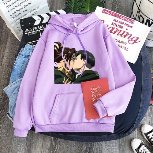 2021 Manga Cartoon Attack On Titan Hoodies Sweatshirts Men Women Unisex Long Sleeves Pullover Streetwear Fashion Winter Tops