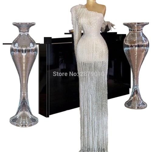 Kaftans Glitter Evening Dress Sheath Floor-Length Beaded Tassel Robe De Soiree Aibye Prom Dress вечернее платье Middle East
