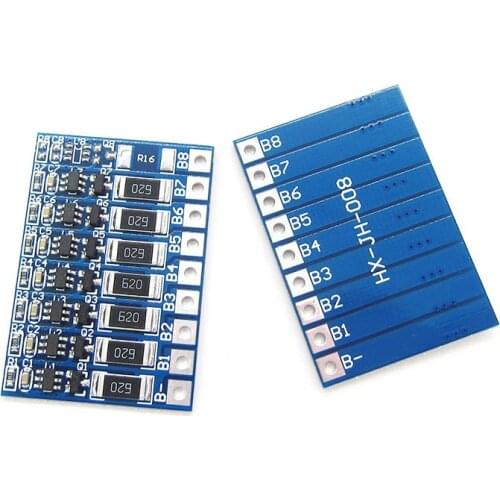 7S 4.2V DIY 68mA 18650 Lithium Battery Charger Protection Board Balance Function Polymer Li-ion Charging Module BMS