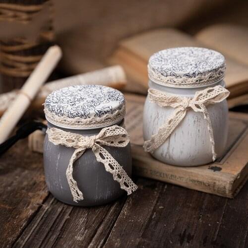 1pcs Lace Aromatherapy Candle Scented Candle High-End Set Gift Essential Oil Soy Wax Candle Hyacinth Forest Scent Home Decor