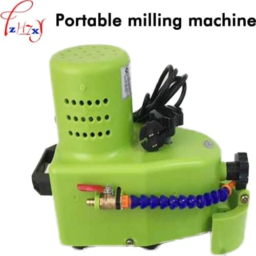 110/220V 1PC Small Portable Glass Grinding Machine Can Grinding Glass Straight Edge, Round Edge, Hypotenuse Tile Edging Machine