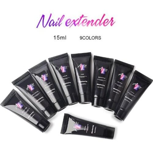 1pc Crystal Extend UV Nail Gel Extension Builder Led Gel Nail Art Gel Lacquer Jelly Acrylic Builder UV Nail Gel