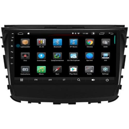 10.2 " 2.5D Car DVD Multimedia player For SSANGYONG REXTON 2019 2020 Android 10 Radio Tape Recorder Navigation GPS camera maps