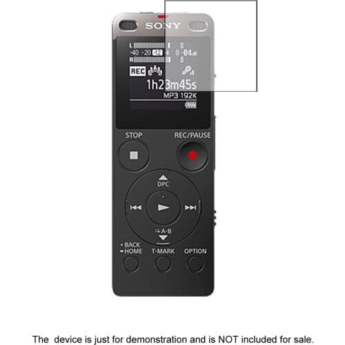2* Clear LCD Screen Protector Shield Film for Sony ICD-UX560F Voice Recorder Accessories