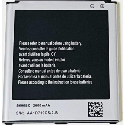 3.8V 2600mAh B600BC For Samsung Galaxy S4 SGH-I337M SGH-M919 SGH-M919N SHV-E330L SPH-L720T SHV-E300S SHV-E300L SHV-E300K Battery
