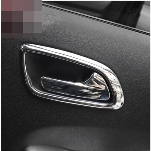 Accessories For Dodge Journey JUCV Fiat Freemont 2011 2012 2013 2014 2015 2016 2018 Interior Handle Bowl Insert Trim Panel