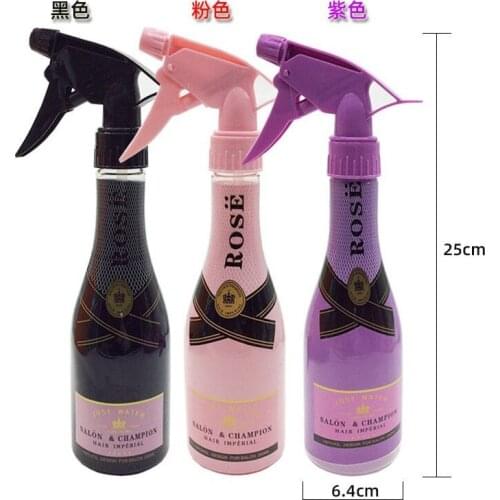 Hair salon spray bottle Plastic sterilization bottle Hairdressing moisturizing spray bottle High pressure fine mist kettle