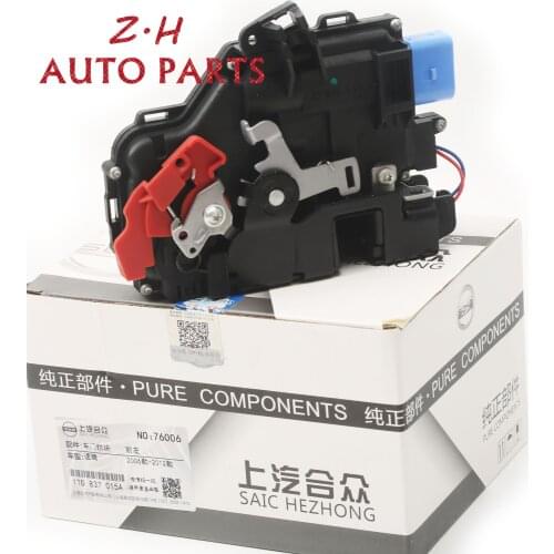 9-Pin Left Front LH Car Door Lock Cylinder Electric For VW Golf GTI MK5 Touran T1/T2 Octavia Altea Seat 3D1837015AB 1TD837015