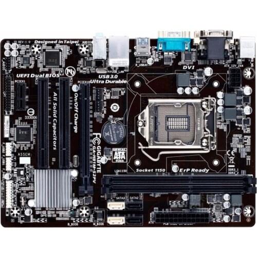 For Gigabyte GA-H81M-S2PV Original Used Motherboard H81M-S2PV H81 Socket LGA 1150 DDR3 USB3.0 SATA3.0