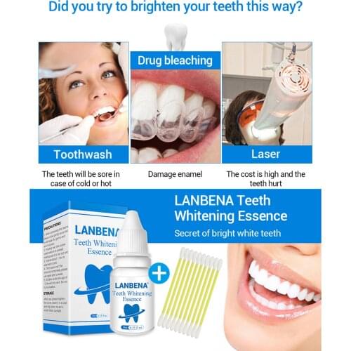 Mint Teeth Whitening Essence Remove Coffee Wine Tobacco Stains and Freshen Breath No Damage to Enamel MH88