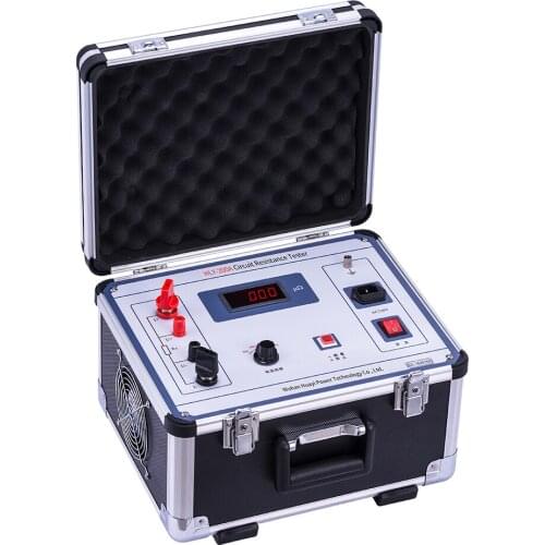 HLY-200A Portable Contact Circuit Resistance Tester Wholesale HUAYI electric factory price high accuracy loop resistance tester