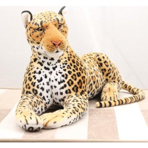 Simulated Animal Plush Toys Leopard Leopard Doll Tiger Doll Photographic Prop Children Model Leopard