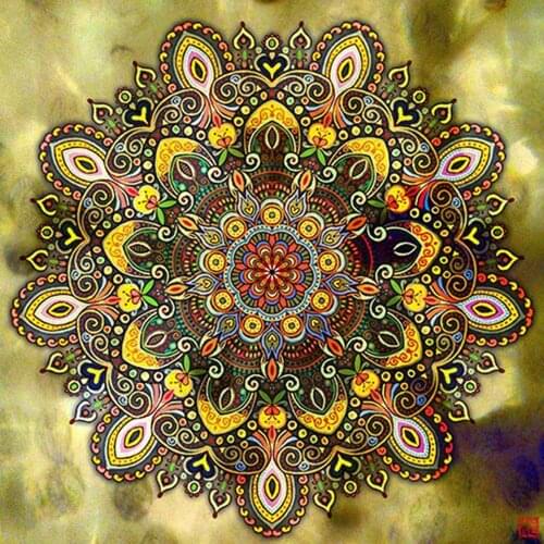 Kexinzu 5D DIY Diamond Painting Kit Cross Stitch Mosaic Needlework Mandala Square/round Rhinestone 3D Embroidery Home Decor Fj10