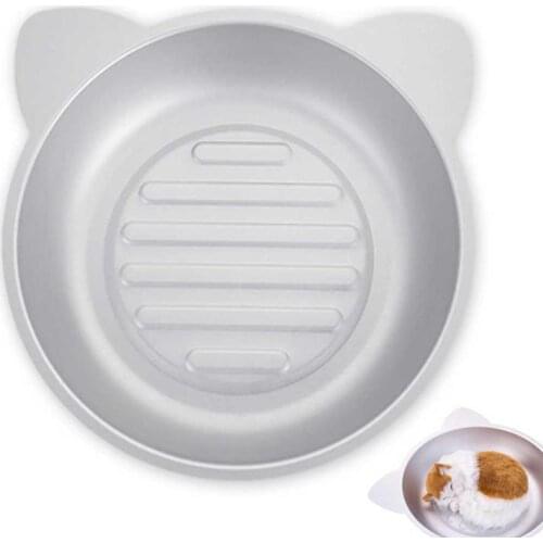 Summer Aluminum Cool Cat Pot Cat Nest Kitten Sleeping Bag Cat Puppy Bed Mat House Pet Supplies Cool Down Basin Products