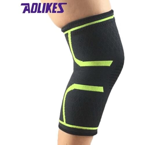 1Pcs Cycling Knee Pad For Fitness Basketball Volleyball Bike Sport Knee Brace Support Gym Kneepad Compression Protector Sleeve