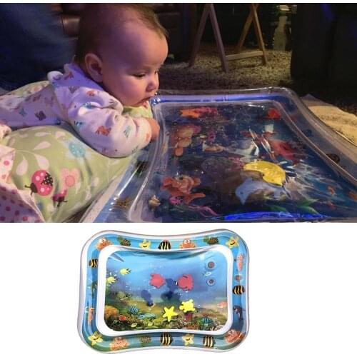 New Baby Toys Inflatable Tummy Time Water Play Mat Activity Center For Infants Toddlers Boys Girls Newborn Gift