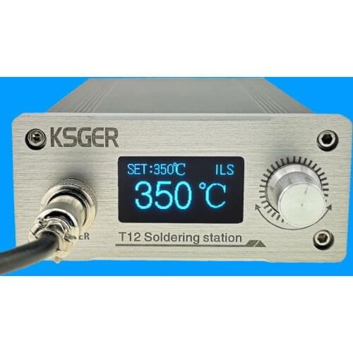 KSGER T12 Soldering Iron Station STM32 V3.1S OLED DIY Aluminum Alloy FX9501 Handle Electric Tools Holder Auto-sleep Quick Heat