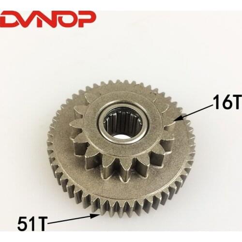 Motorcycle Engine Starter Motor Clutch Gear Transmission Gear For Yamaha ZY100 RS100 RSZ100 BWS100 RS 100 RSZ 100 BWS 100 100cc