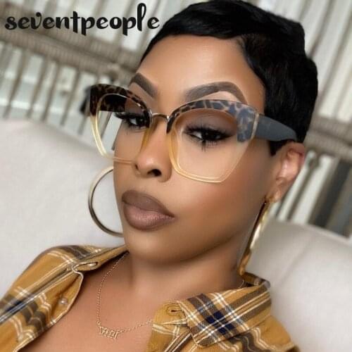 Vintage Cat Eye Anti Blue Light Glasses Women 2021 Optical Glasses Frame Ladies Computer Reading Myopia Prescription Spectacles