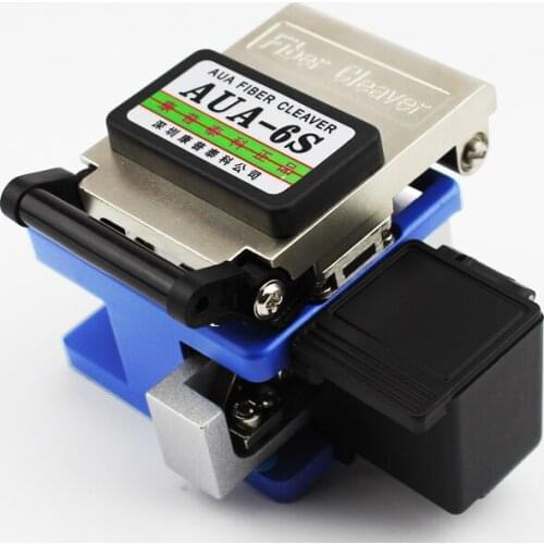 High Precision Fiber Cleaver Optic Connector Optical Fiber Cleaver with scrap container , storage box