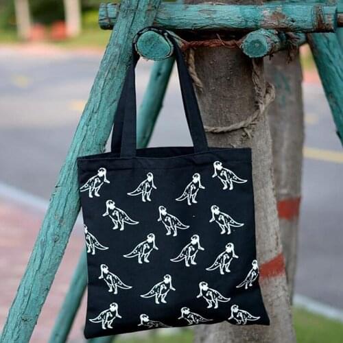 Women Handbags Fashion Canvas Shoulder Bags Printing Zipper Handbags Fashion Female Casual Simple Students School Bags Feminina