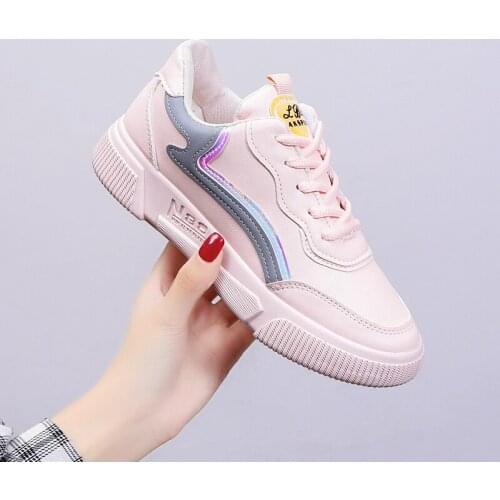 2020 Woman Shoes Light Trend Brand Sneakers For Women Walking Shoes Autumn Zapatillas Mujer Athletic Shoes For Woman U21-08
