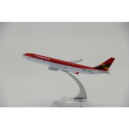 1:400 plane model A330 Columbia Airlines aircraft A330 Metal simulation airplane model for kid toys Christmas gift