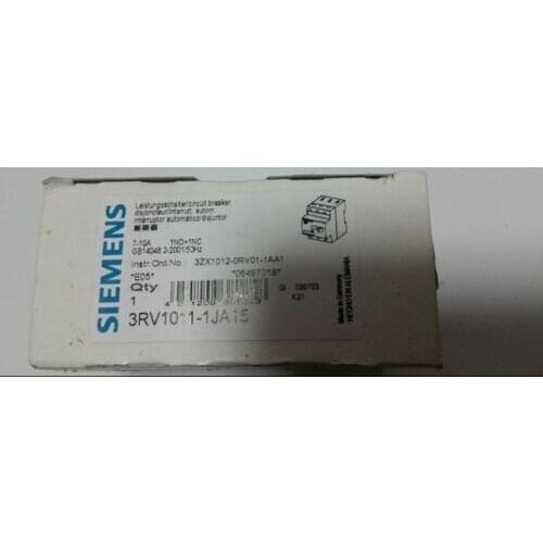 3RV1011-1JA15 7-10A 1pcs New Siemens Motor protection circuit free ship #exp
