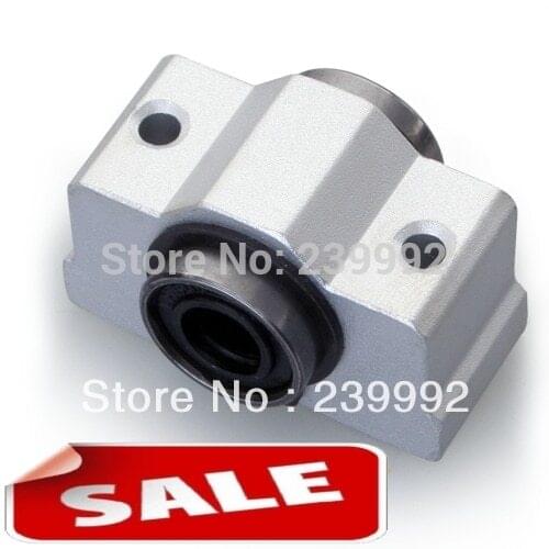 4pcs/lot SC12VUU SCV12UU 12mm CNC pillow block linear slide for CNC router XYZ table