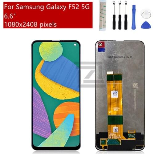 6.6 inches For Samsung Galaxy F52 5G LCD Display Touch Screen Digitizer Assembly SM-E5260 Lcd TFT Screen Replacement Repair Part