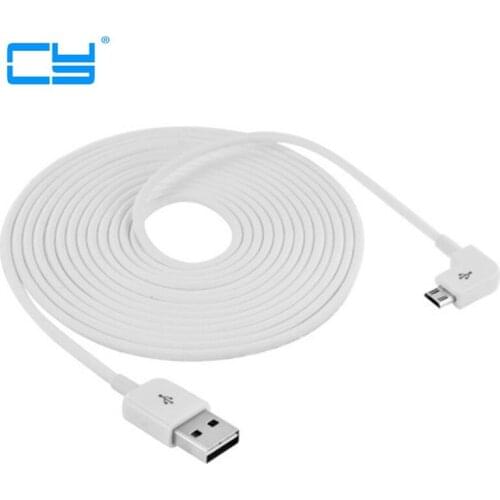 90 degree Short Micro USB Cable 2A 90 Corner Quick Charge USB to Microusb angle Charger Sync Data Fast Charging Cabel Cord 100cm