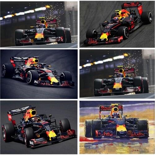 5D DIY Diamond Painting Racing Drift Get Away Rhinestones Diamond Embroidery Car Diamond Mosaic Cross Stitch Home Decor