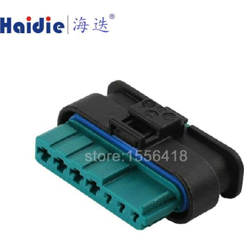 2sets 7pin Auto electric wiring harness plug cable unsealed plug connector 872-689-505