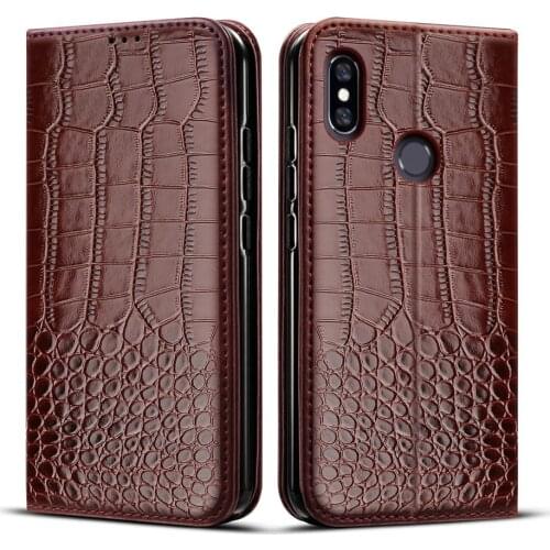 Leather Flip Case for Xiaomi Redmi Note 6 pro Case Retro Wallet Card Holder Stand Book case for Redmi Note 6 pro cover