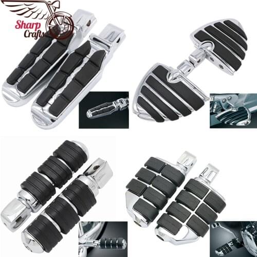 Motorcycle Parts Passenger Foot Pegs Footrests For Kawasaki Vulcan VN800 900 1500 1600 1700 2000 Drifter Classic Vaquero voyager