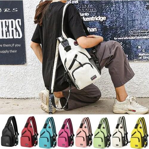 2021 Hot Sale Shoulder Bag Women Casual Chest Bag Unisex Bag Multi-Functional Mens Backpack Cycling Sports Rucksack Travel Pack