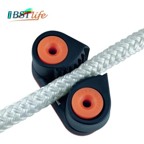 Composite 2 Row Matic Ball Bearing Cam Cleat Marine Boat Fast Entry Rope Pilates Equipment Wire Fairlead Sailing Sailboat