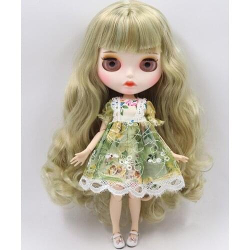 ICY DBS Blyth Doll Series No. BL9400/400 Green mix Brown hair Joint body Neo 1/6 BJD ob24 anime