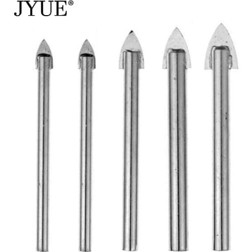 Professional cobalt steel alloy drill bit set 6/8/10/12mm, suitable for drilling holes in glass, ceramic tiles, wood, metal, etc