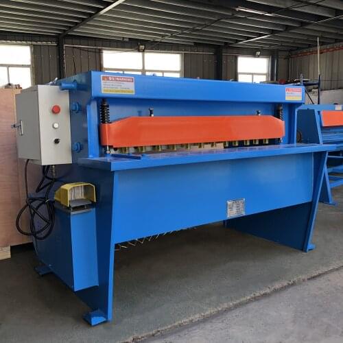 QB11-6X1600 Electric Shearing Machine For Steel Plate Cutting