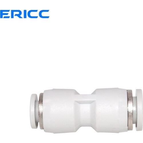 10pcs High Quality PG Quick air pipe joint 4mm 6mm 8mm 10mm 12mm 14mm 16mm Straight docking Pneumatic connector Plastic reducer