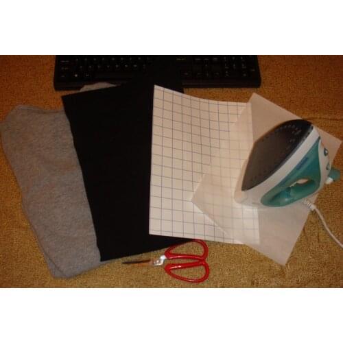 A4 size (20 pieces/lot) heat transfer paper inkjet dark color t-shirt transfer for iron