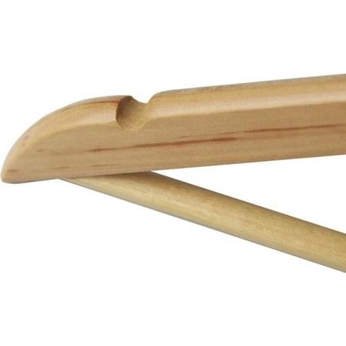 Super-e Solid wood hangers finely polished clothes racks drying racks