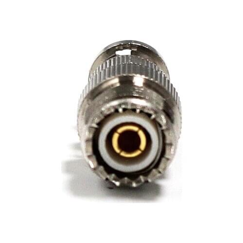 1pc UHF female jack switch BNC male plug RF Coax Adapter convertor sol Straight Nickelplated NEW wholesale
