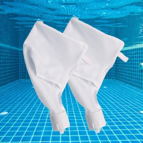 2 Pack Filter Bag Swimming Pool Robot Filter Bag Replacement Cleaning Filter Swimming Pool Cleaning Equipment For 360/380