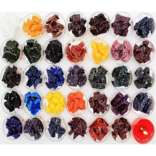 5g/bag Candle Dyes Flakes Wax Pigment Colorant Non-Toxic Paraffin Soy Wax Craft Candle Pigment DIY Candle Making Wax Supplies