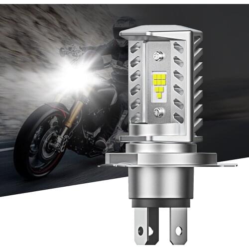 AUXITO H4 LED 9003 HS1 P43T LED Motorcycle Headlight H4 hi/low Bulb Motor Headlamp for BMW Yamaha Ktm Exc Harley Touring Suzuki