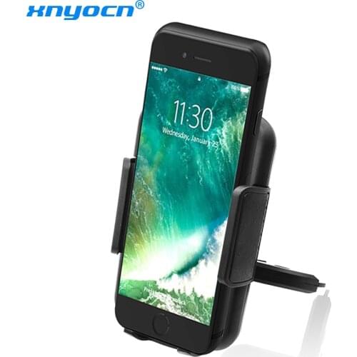 360 Rotation CD Slot Car Holder Universal Phone Holder Car Mount Holder Stand for IPhone 7 Mobile Phone Holder Stand for Samsung