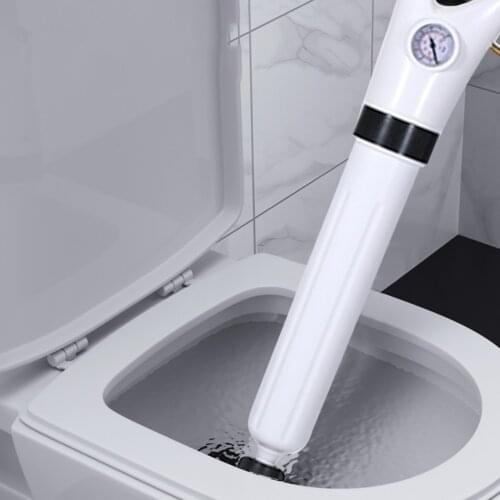 Household Toilet Bathroom Sewerage Tools High Pressure Gun Auger Drain Suction Artifact Household Sewer Gun Sinks Dredge