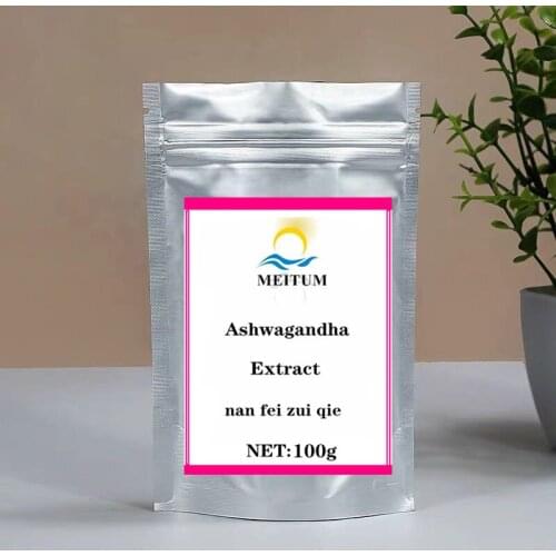 Hot sale high quality Ashwagandha extract powder, Nan fei zui qie, free shipping